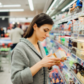 woman-checking-product